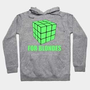 Rubik Cube for Blondes Hoodie